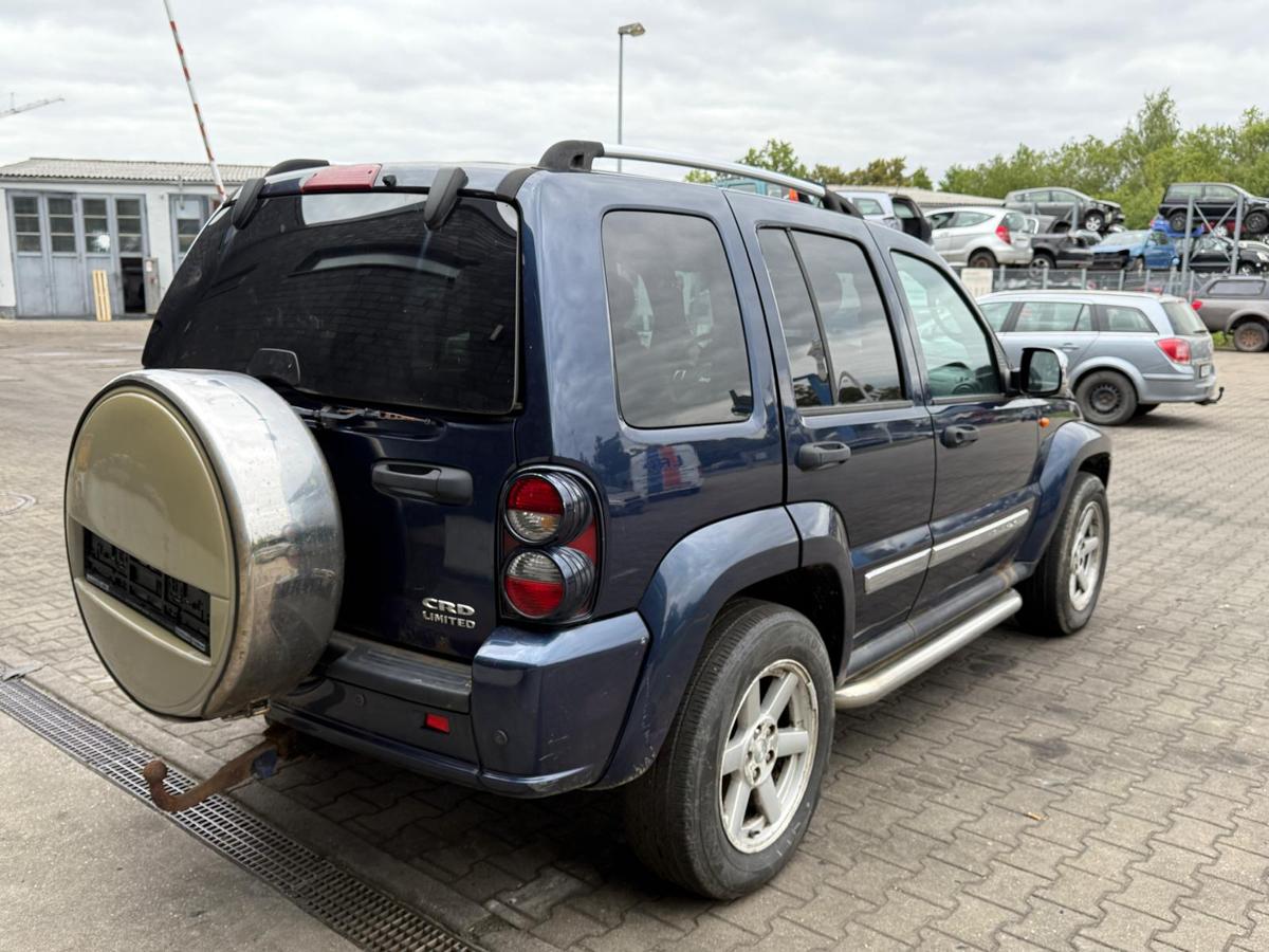 Jeep Cherokee KJ original Motorhaube PB8 Midnight Blue BJ06